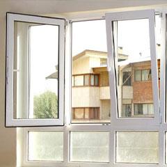 Double glazed double glazed window