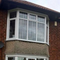 Bay double glazed window