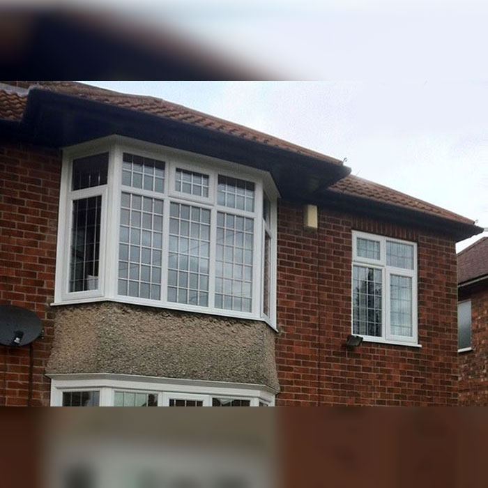 Bay double glazed window