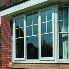 Fixed double glazed window
